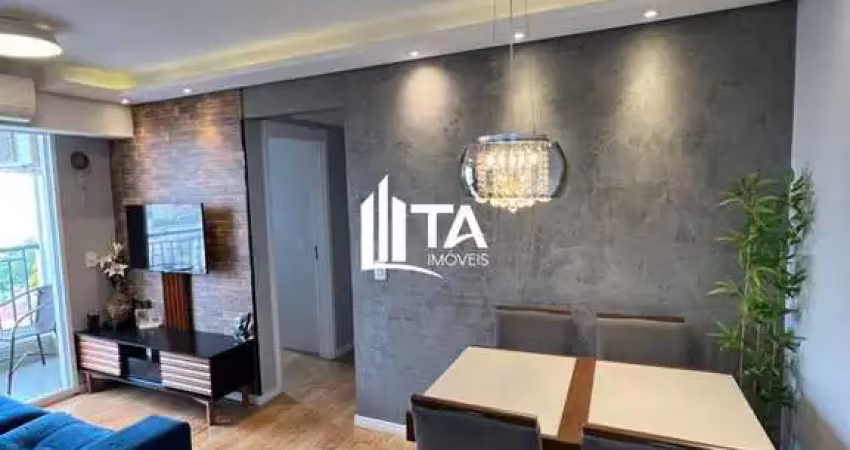 Apartamento semi mobiliado para locação com 55m² 2 quartos 1 suíte 1 vaga no são bernardo em campinas.