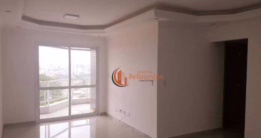 Apartamento com 3 dormitórios à venda, 98 m² - Bairro Campestre - Santo André/SP