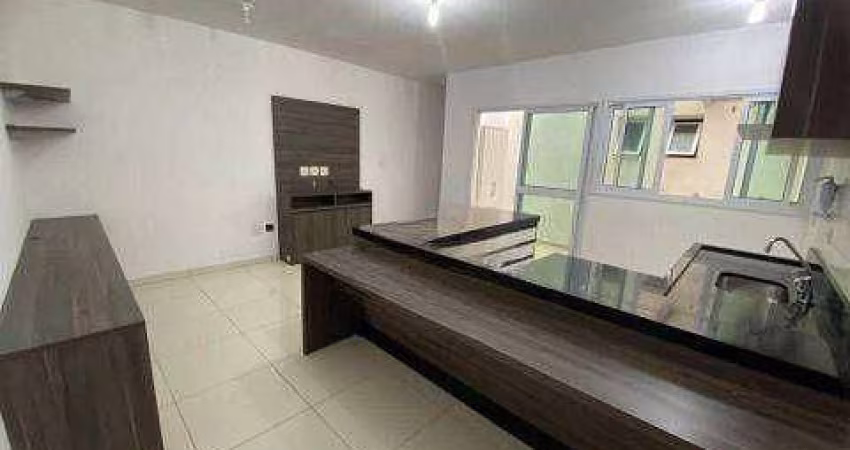 Apartamento com 2 dormitórios à venda, 52 m² - Bairro Vila Valparaíso - Santo André/SP