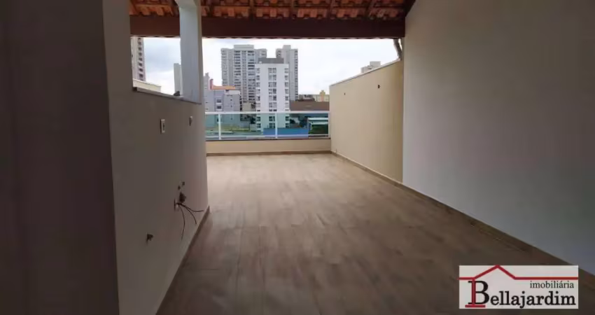 Cobertura com 2 dormitórios à venda, 100 m²- campestre - santo andré/sp