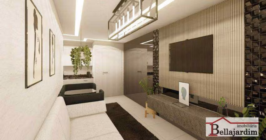 Apartamento com 2 dormitórios à venda, 64 m² - Campestre - Santo André/SP