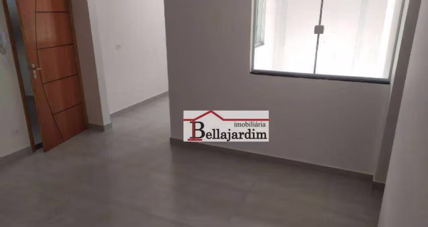 Apartamento com 2 dormitórios à venda, 72 m² - Utinga - Santo André/SP