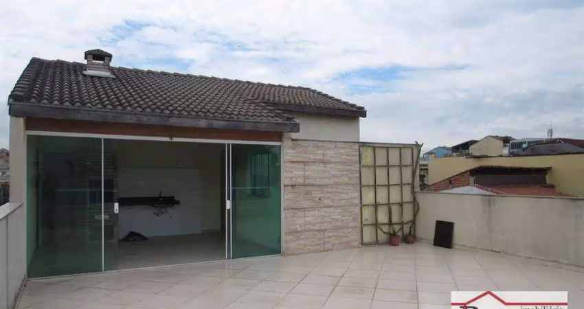 Cobertura com 3 dormitórios à venda, 192 m² - Bairro Vila Camilópolis - Santo André/SP