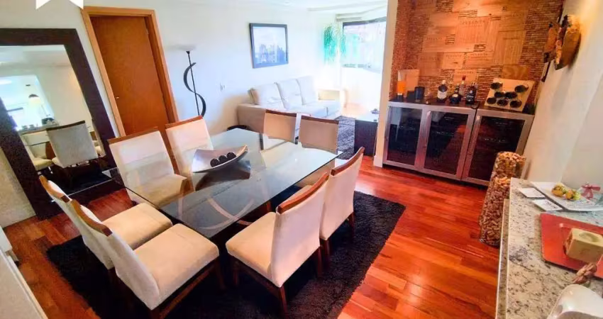 Apartamento com 3 dormitórios à venda, 144 m² - bairro jardim - santo andré/sp