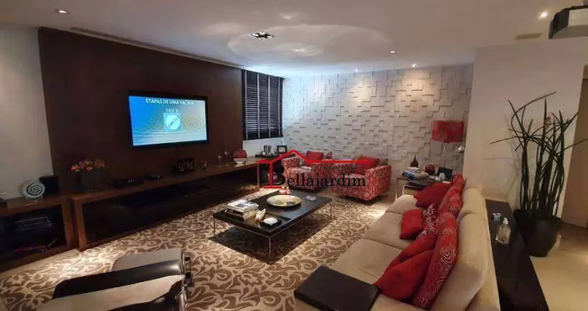 Cobertura com 4 dormitórios à venda, 357 m² - bairro jardim - santo andré/sp