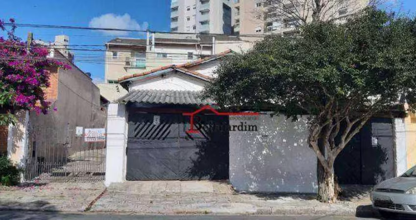 Terreno à venda, 300 m² - bairro jardim - santo andré/sp