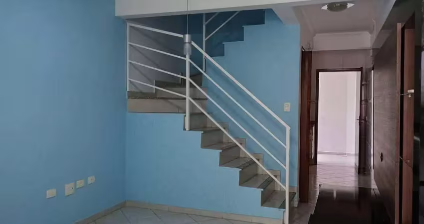Sobrado com 3 dormitórios à venda, 120 m² - bairro campestre - santo andré/sp