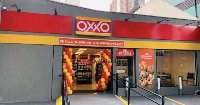 Salão para alugar, 124m²-bairro  jardim - santo andré/sp