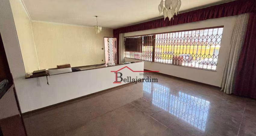 Casa com 3 dormitórios à venda, 277 m² - Bairro Jardim - Santo André/SP