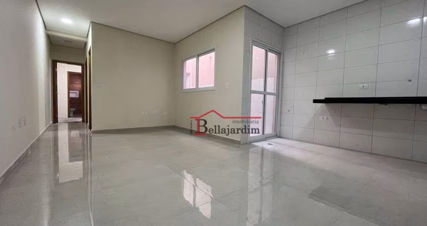 Apartamento com 2 dormitórios à venda, 50 m² - Vila Valparaíso - Santo André/SP