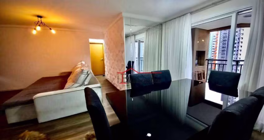 Apartamento com 3 dormitórios à venda, 118 m² - Vila Valparaíso - Santo André/SP