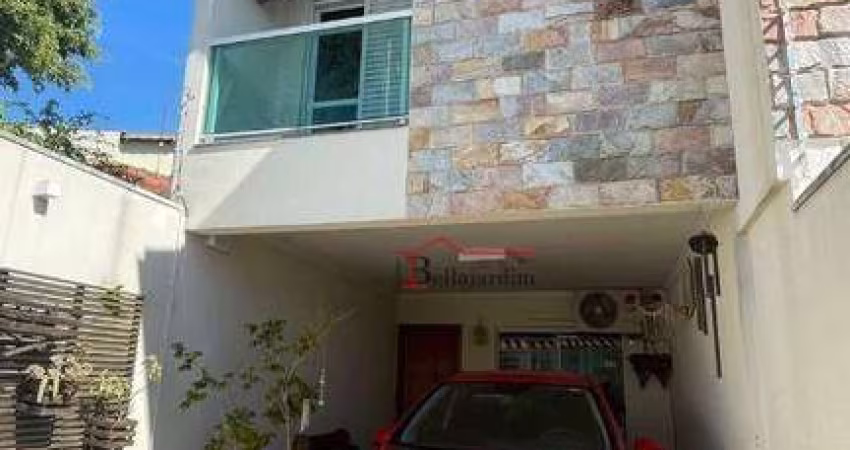 Sobrado com 3 dormitórios à venda, 101 m² - Vila Alzira - Santo André/SP