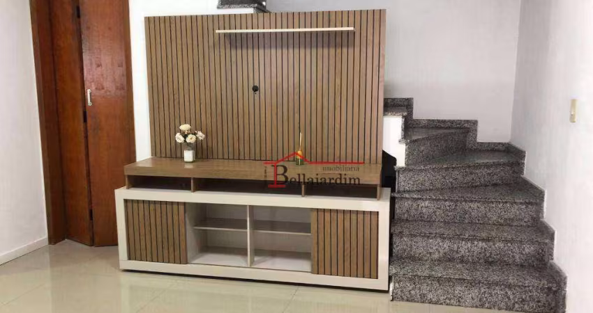 Sobrado com 2 dormitórios à venda, 63 m²  - Bairro Vila Valparaíso - Santo André/SP