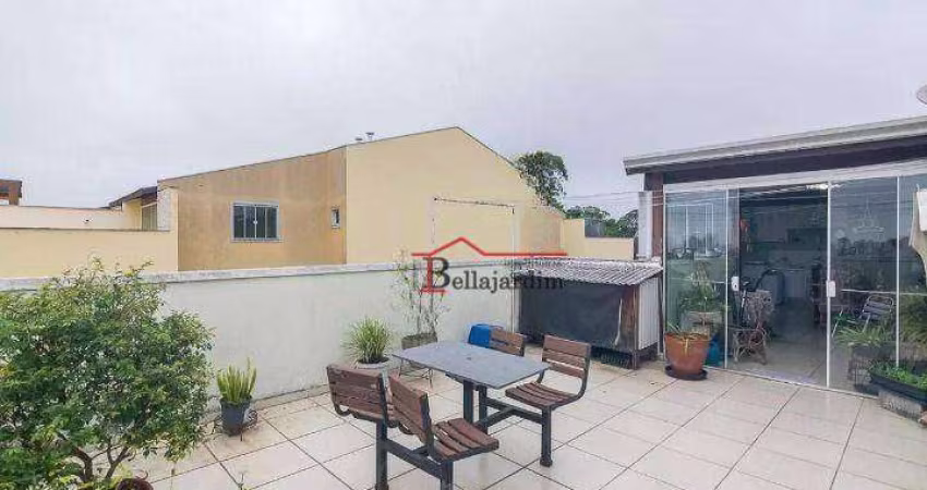 Cobertura com 2 dormitórios à venda, 125 m² - Paraíso - Santo André/SP