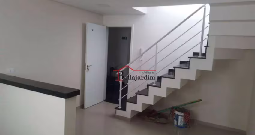 Cobertura com 2 dormitórios à venda, 98 m² - jardim paraíso - santo andré/sp