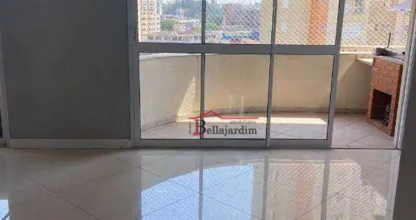 Apartamento com 3 dormitórios à venda, 106m² - Bairro Casa Branca - Santo André/SP