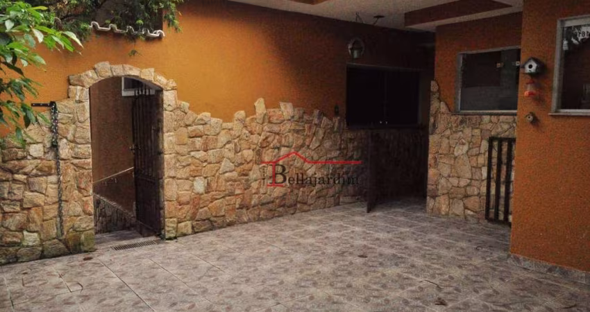Sobrado com 2 dormitórios para alugar, 200 m² - Vila Valparaíso - Santo André/SP