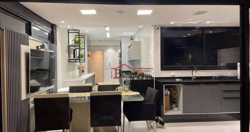 Cobertura com 3 dormitórios à venda, 120 m² - Vila Scarpelli - Santo André/SP