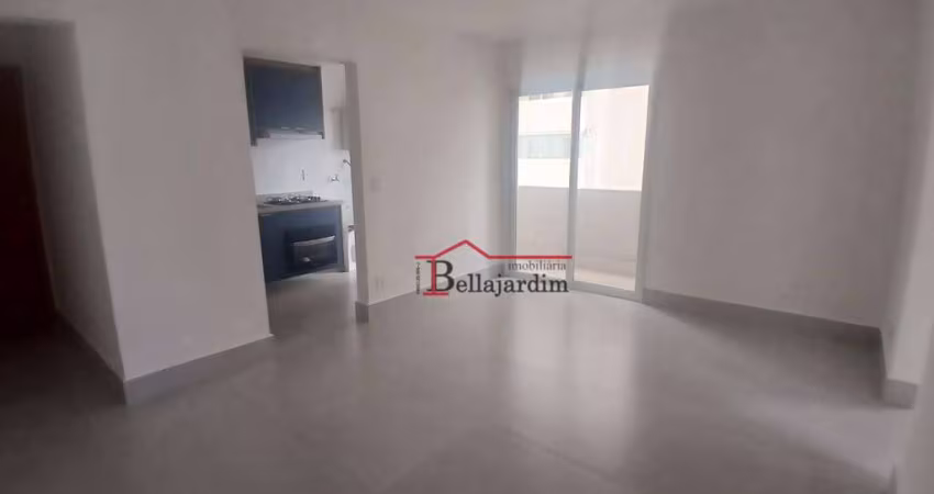 Apartamento com 2 dormitórios para alugar, 65 m² - Centro - Santo André/SP