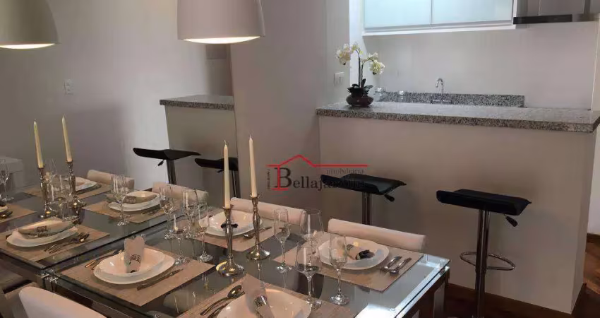 Apartamento com 2 dormitórios à venda, 62 m² - bairro campestre - santo andré/sp