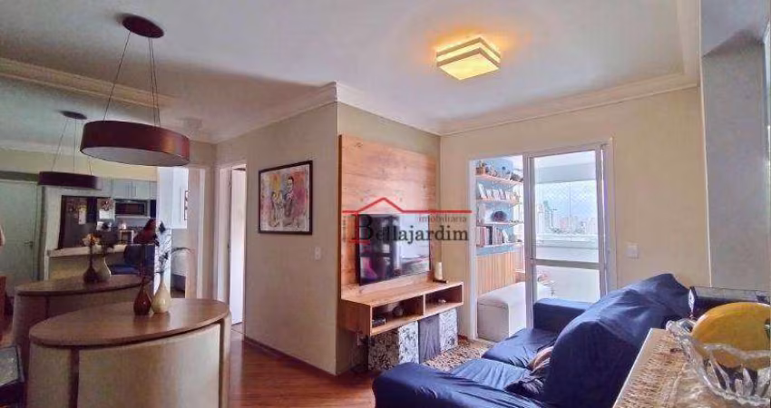 Apartamento com 2 dormitórios à venda, 60 m² - Bairro Vila Valparaíso - Santo André/SP