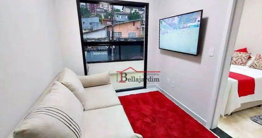 Apartamento com 2 dormitórios para alugar, 45 m² - Vila Floresta - Santo André/SP