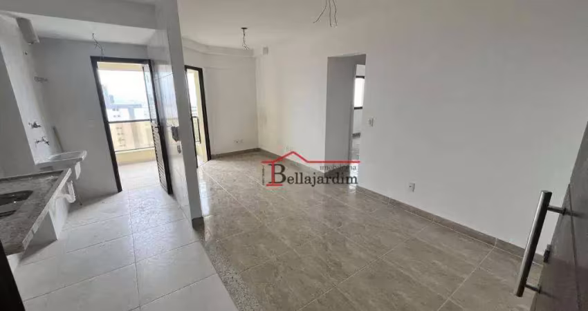 Apartamento com 2 dormitórios à venda, 57 m² - vila valparaíso - santo andré/sp