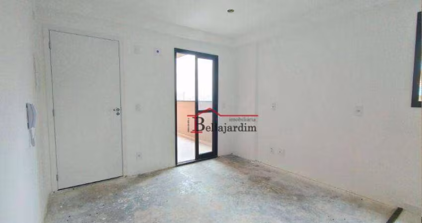 Apartamento com 2 dormitórios para alugar, 52 m² - Bairro Campestre - Santo André/SP