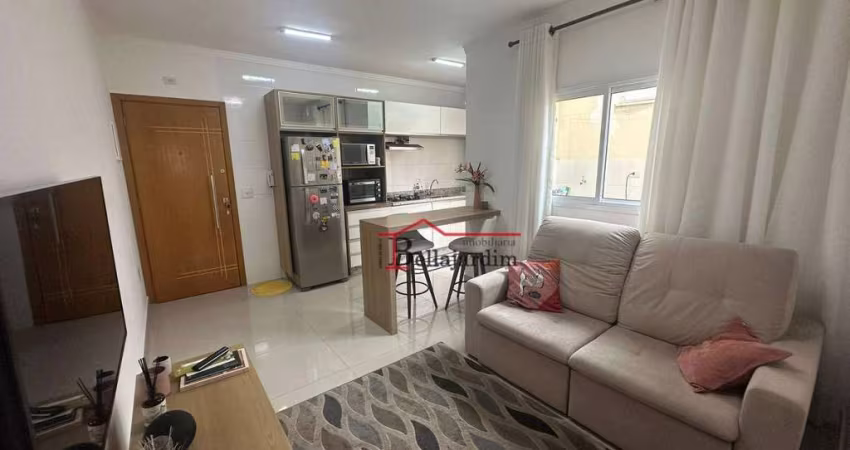 Apartamento com 2 dormitórios à venda, 44 m² - Vila Pires - Santo André/SP