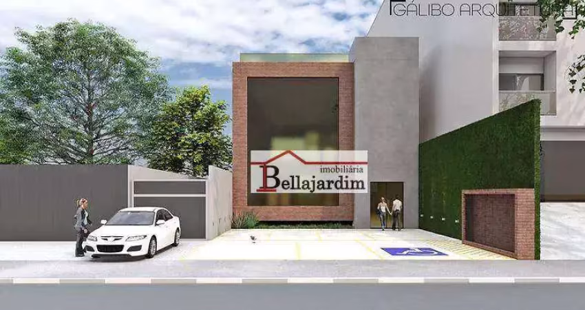 Prédio para alugar, 400 m² - bairro jardim - santo andré/sp