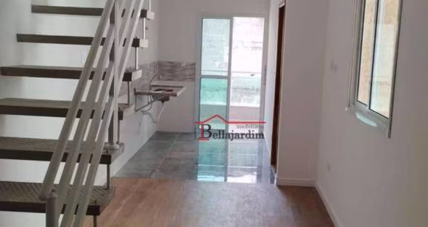 Cobertura com 2 dormitórios à venda, 96 m² - Vila Pires - Santo André/SP