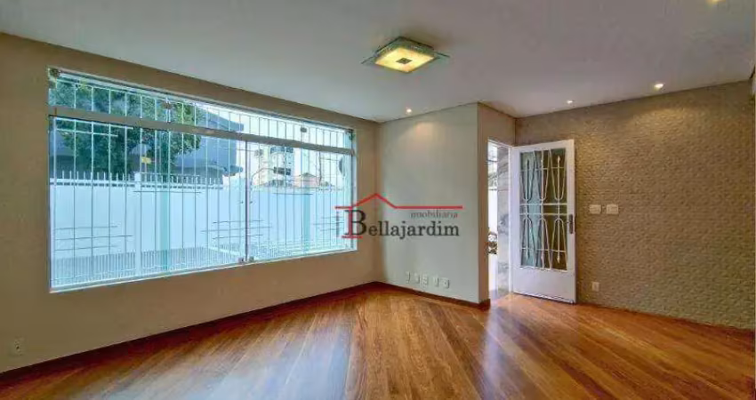 Sobrado com 3 quartos para alugar, 175m² - bairro jardim - santo andré/sp