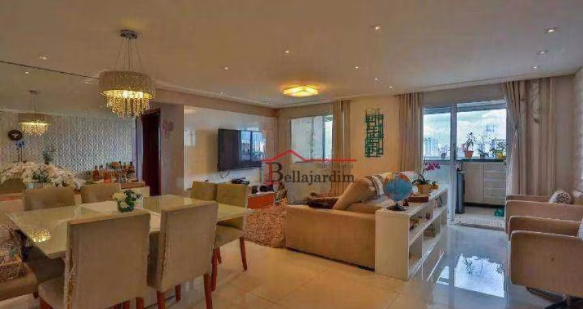 Apartamento com 3 dormitórios à venda, 115m² - Bairro Vila Valparaíso - Santo André/SP