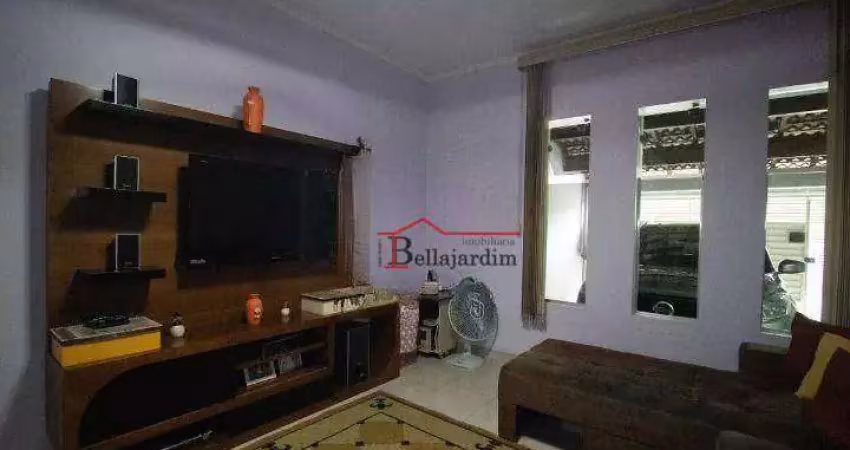 Sobrado com 3 dormitórios para alugar, 162m² - bairro campestre - santo andré/sp