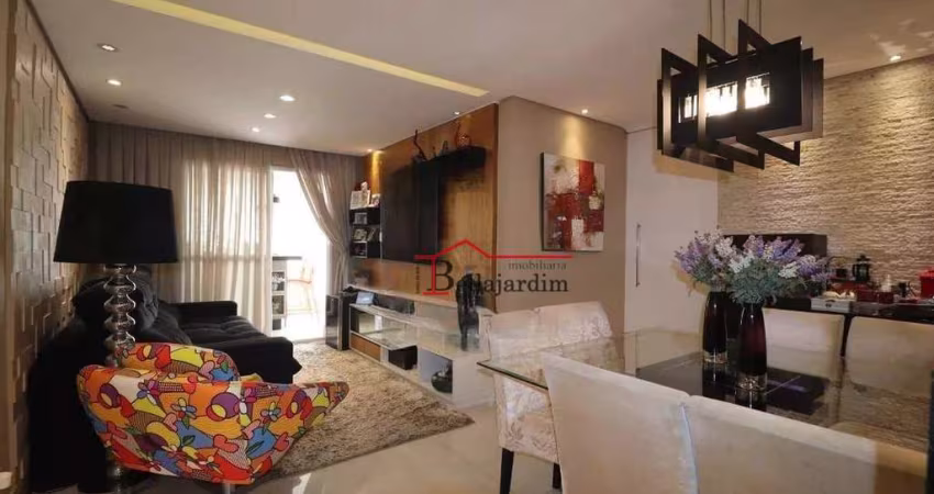Apartamento com 3 dormitórios à venda, 93m² - Bairro Vila Valparaíso - Santo André/SP
