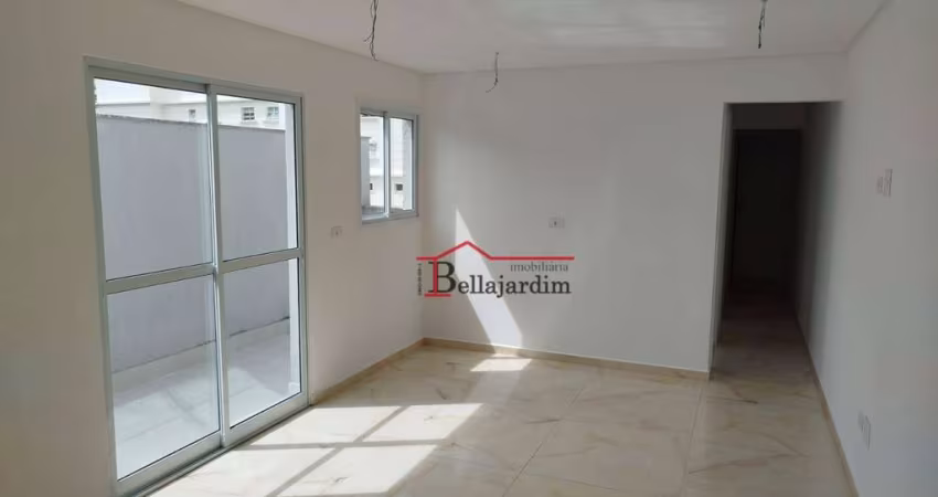Apartamento com 2 dormitórios à venda, 60m²  - Bairro Campestre - Santo André/SP