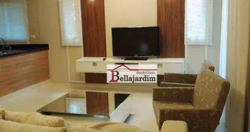 Apartamento com 1 Suíte para alugar, 70 m² - Bairro Jardim - Santo André/SP