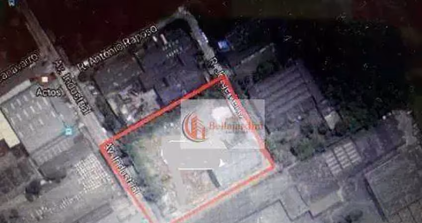 Terreno à venda na Avenida Industrial, 1, Campestre, Santo André