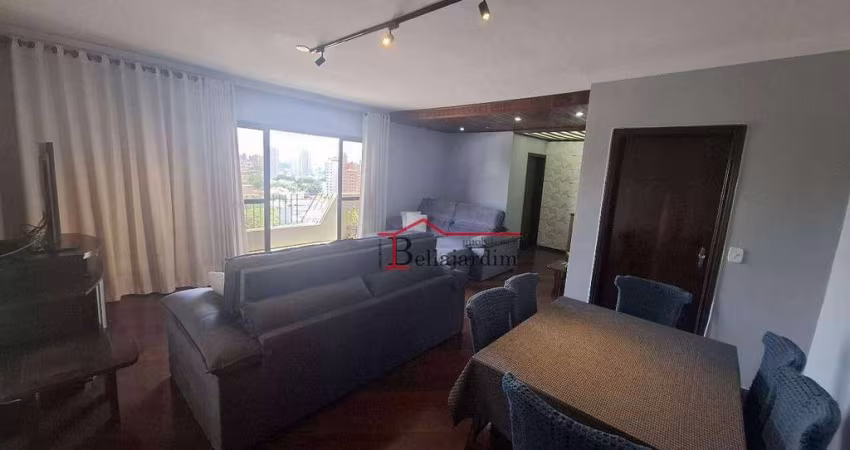 Apartamento com 3 dormitórios à venda, 127 m² - Vila Alzira - Santo André/SP
