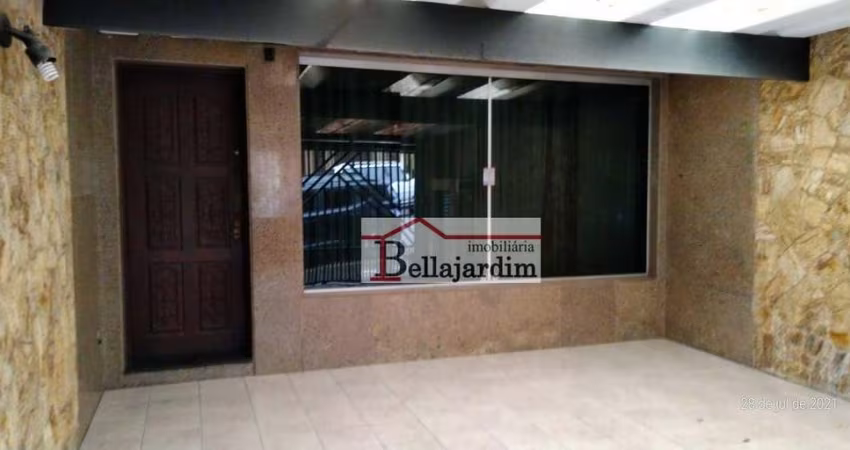 Sobrado com 3 dormitórios para alugar, 211 m²- Bairro Vila Alpina - Santo André/SP