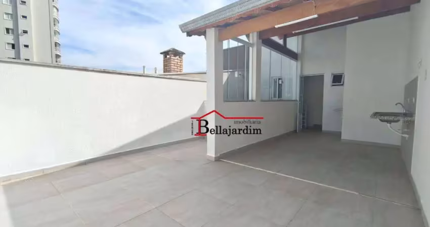 Cobertura com 2 quartos para alugar, 45 m² - vila valparaíso - santo andré/sp