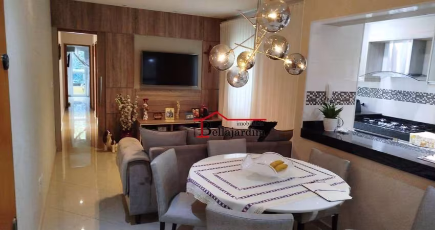 Apartamento com 3 dormitórios à venda, 70 m² - Bairro Paraíso - Santo André/SP