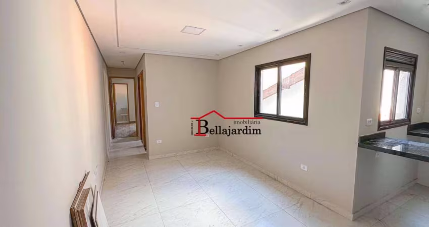 Apartamento com 2 dormitórios à venda, 51 m² - Bairro Casa Branca - Santo André/SP