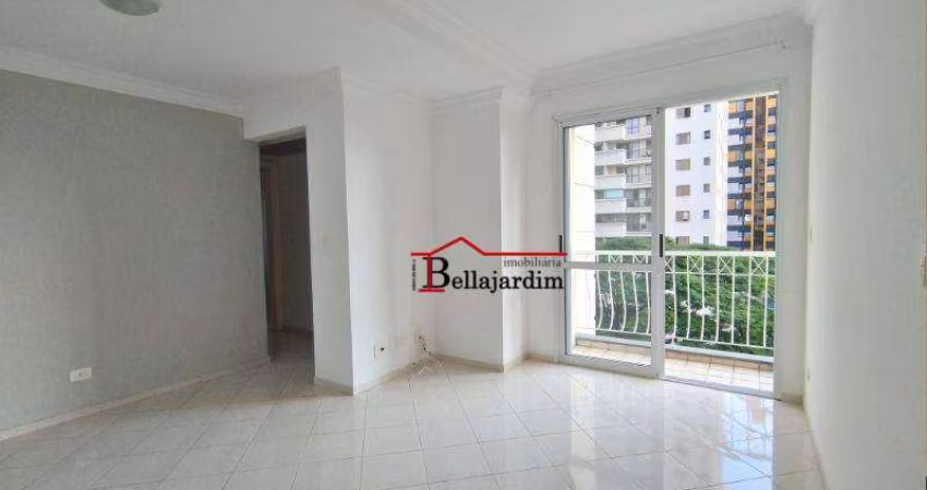 Apartamento com 2 dormitórios para alugar, 66 m² - Bairro Jardim - Santo André/SP