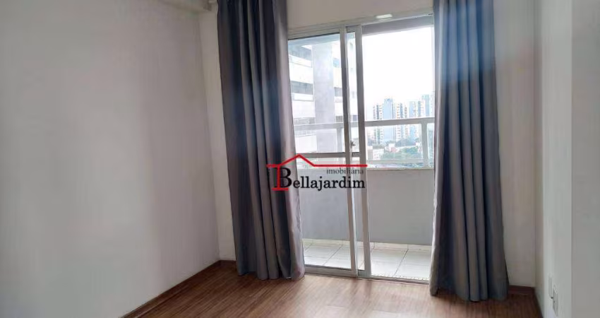 Apartamento com 2 dormitórios para alugar, 48 m² - Vila Metalúrgica - Santo André/SP