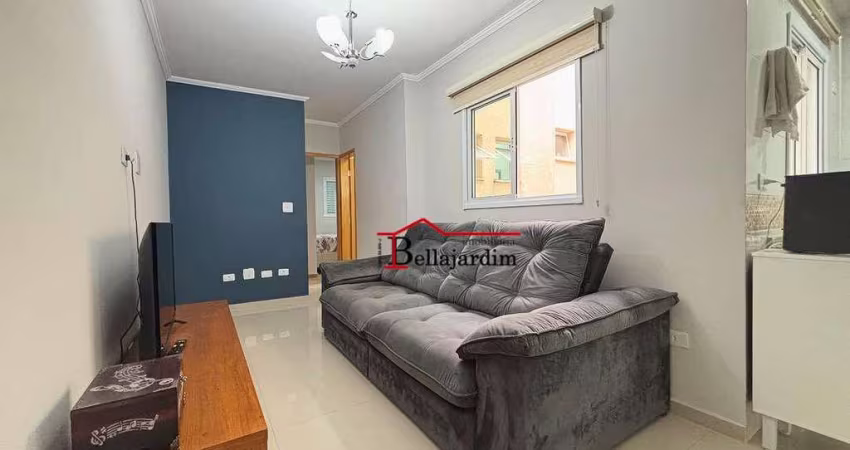 Cobertura com 2 dormitórios à venda, 88m²- Bairro Vila Alzira - Santo André/SP