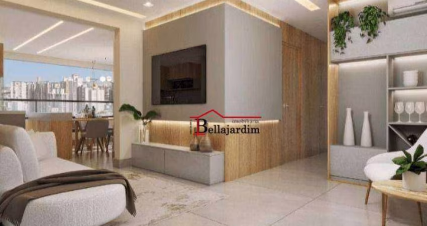 Apartamento com 3 dormitórios à venda, 88 m² por R$ 935.000,00 - Vila Bastos - Santo André/SP