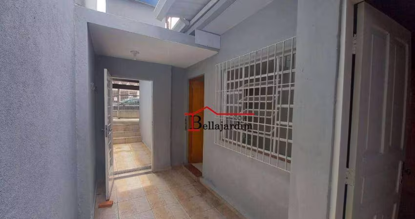Casa com 2 dormitórios para alugar, 100 m² - Santa Teresinha - Santo André/SP