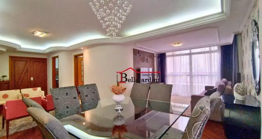 Apartamento com 3 dormitórios à venda, 171 m² - bairro jardim - santo andré/sp