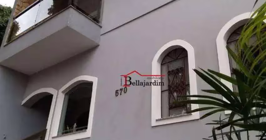 Sobrado com 3 dormitórios à venda, 187m² - vila valparaíso - santo andré/sp
